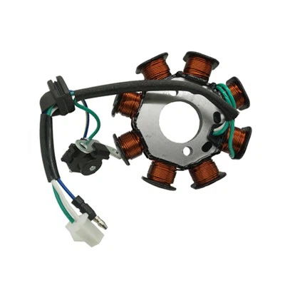 Kan en magnetstator för en motorcykel användas tillsammans med andra kraftgen...